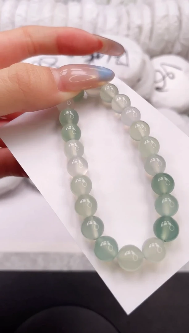 【闪购商品】石英质玉手镯未镶嵌新款绿色手链SL66随机发