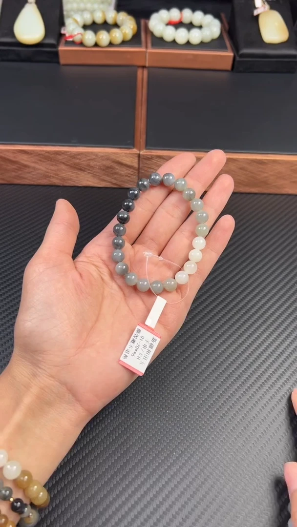 【闪购商品】和田玉手串未镶嵌若羌微色差卡8多样性发货拍一发一