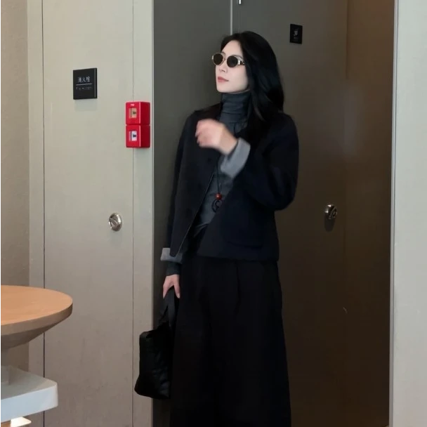 【加分内搭】Mayya Plus麦芽定制气质显瘦流光风针织上衣32537226