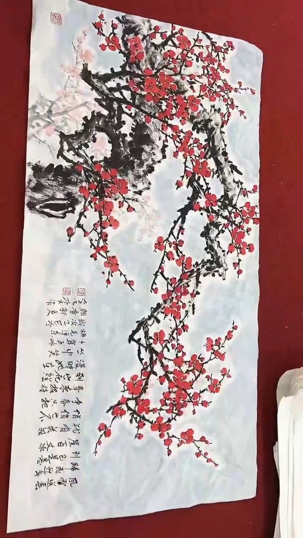 国画李火庆/国画/花鸟