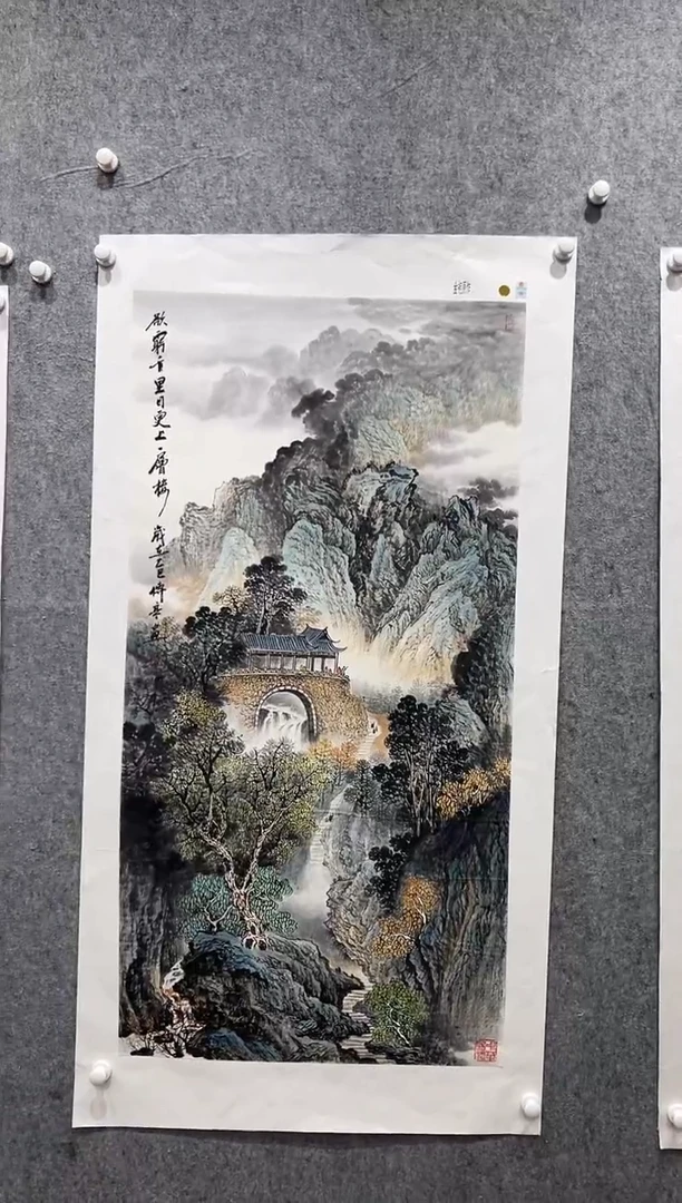 国画张传亭老师作品