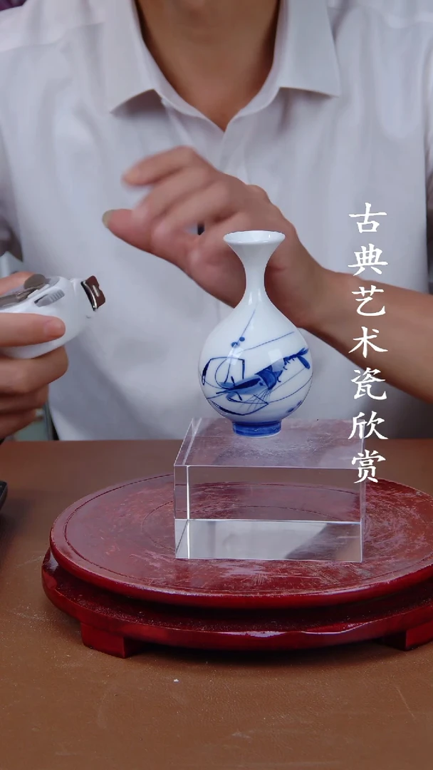 瓶景德镇手工手绘陶瓷摆件4