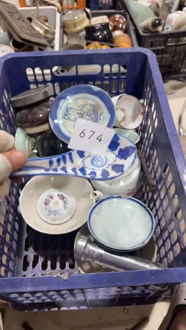 陶瓷淡*工艺品摆件823674