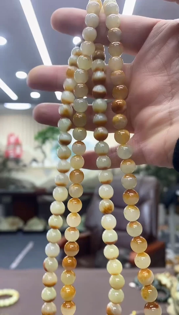 颈饰未镶嵌透闪石质玉项链