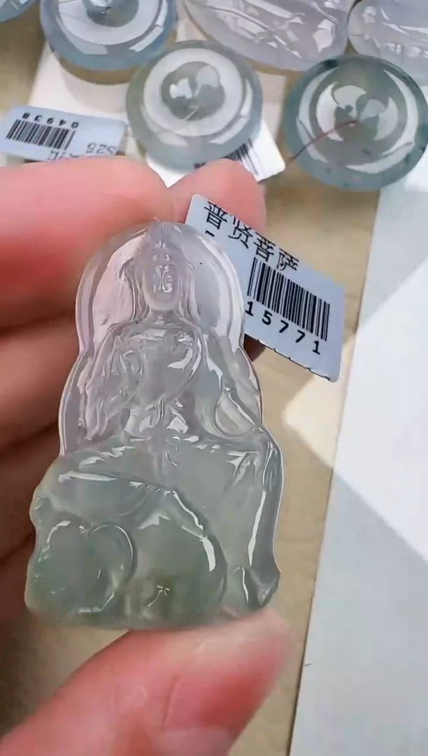 颈饰未镶嵌翡翠缅甸翡翠a货