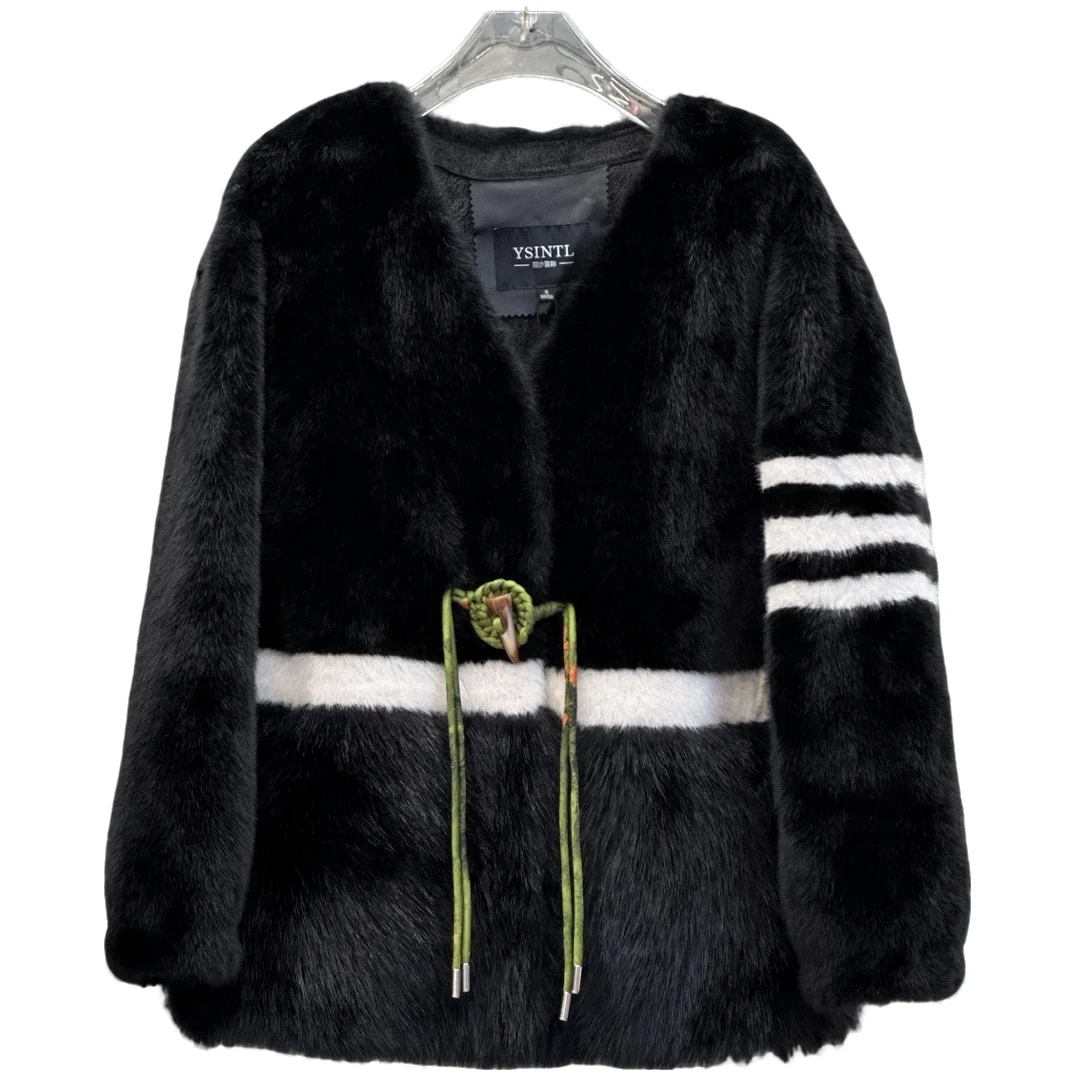 神秘大牌-245W272-仿毛外套