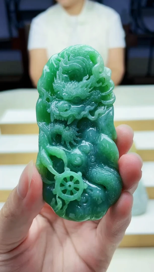 未镶嵌定制翡翠毛货09240085