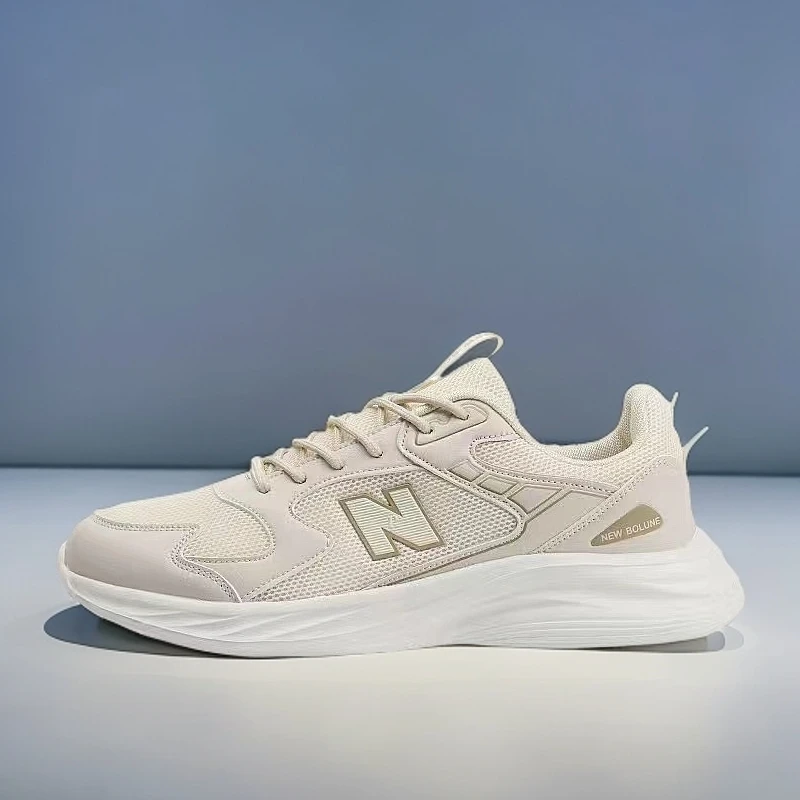 NEW BOLUNE/新百伦男女鞋秋冬时尚潮流网面运动鞋情侣休闲跑步