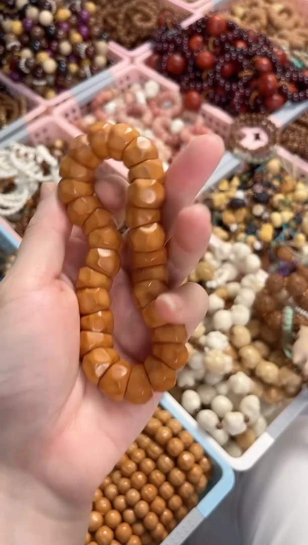 菩提根/象牙果手串猴头无相大肠15mm 全品