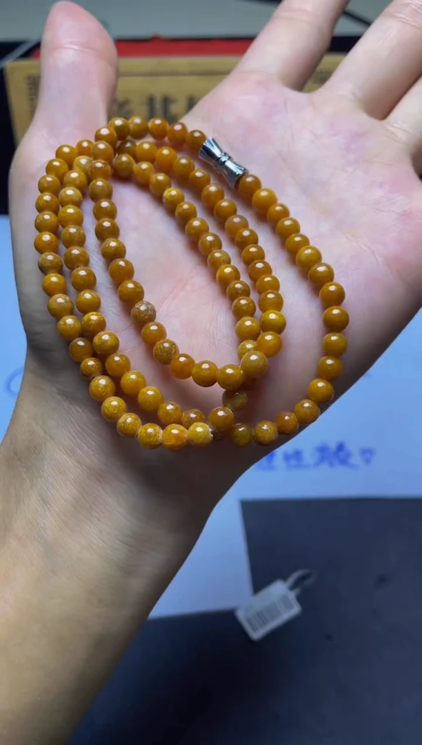 未镶嵌定制翡翠珠串
