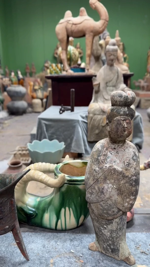 陶瓷唐三彩陶瓷品