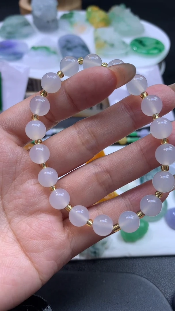 【闪购商品】玛瑙/玉髓手串未镶嵌玛瑙