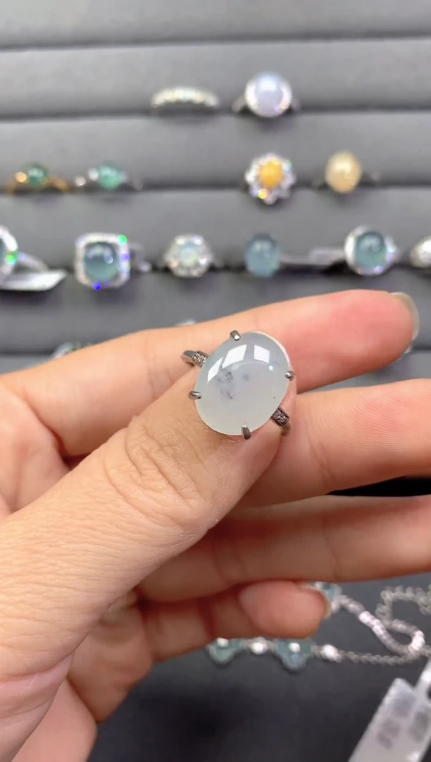 未镶嵌戒指翡翠天然A货翡翠