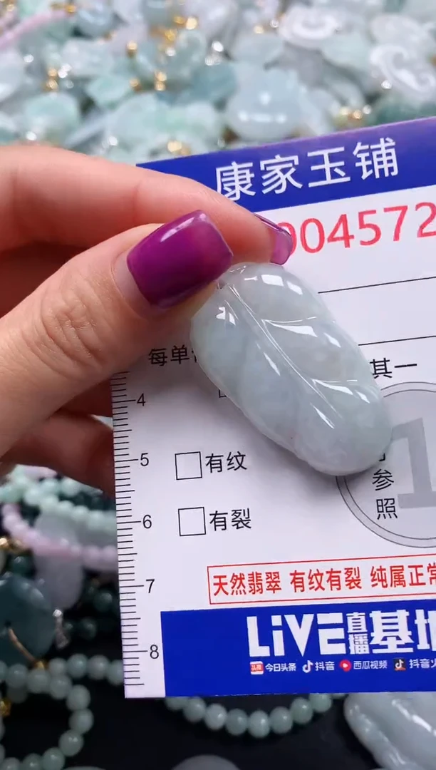 颈饰未镶嵌翡翠4572