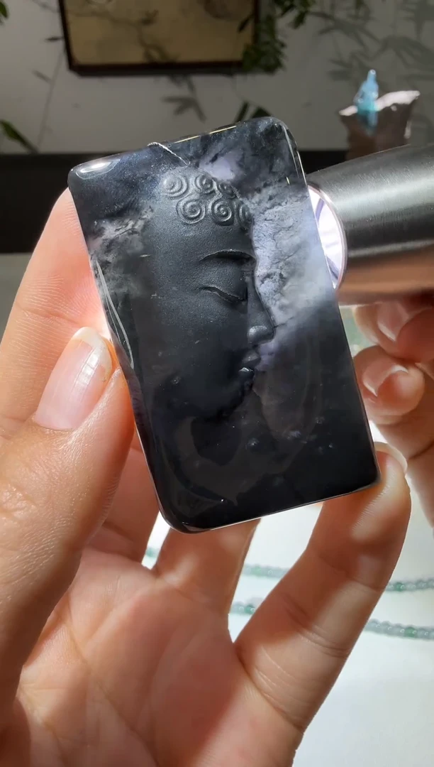 吊坠(不含链)未镶嵌翡翠佛造像