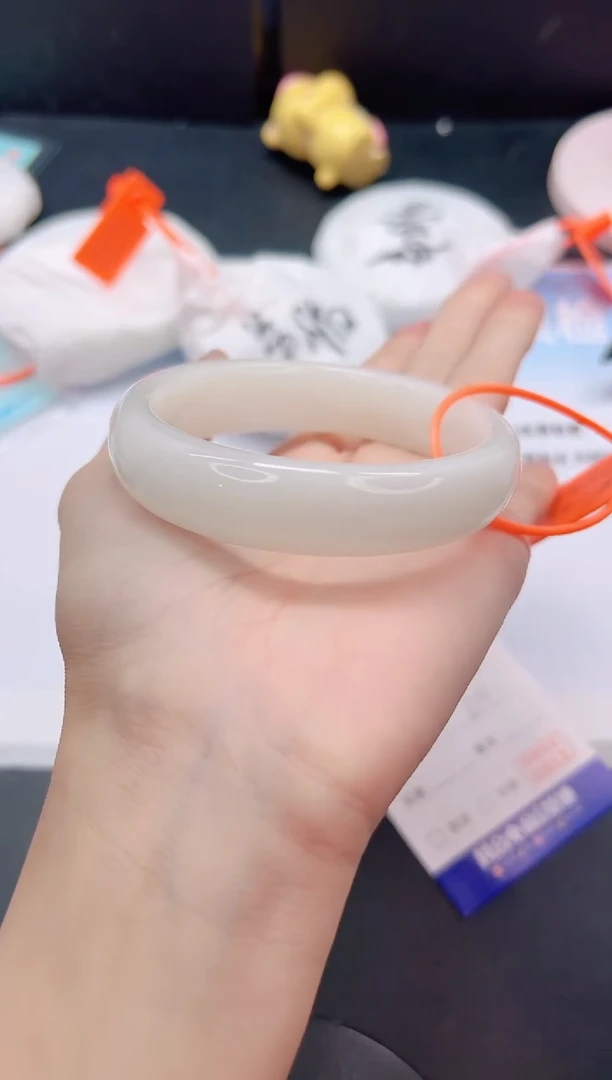 未镶嵌手镯和田玉14G68-60