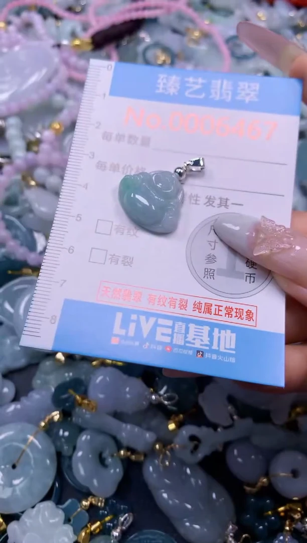 颈饰未镶嵌翡翠6467