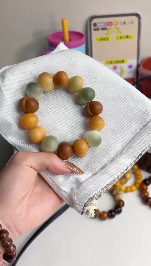 手串菩提根/象牙果沐m87干磨屁桃20mm手串