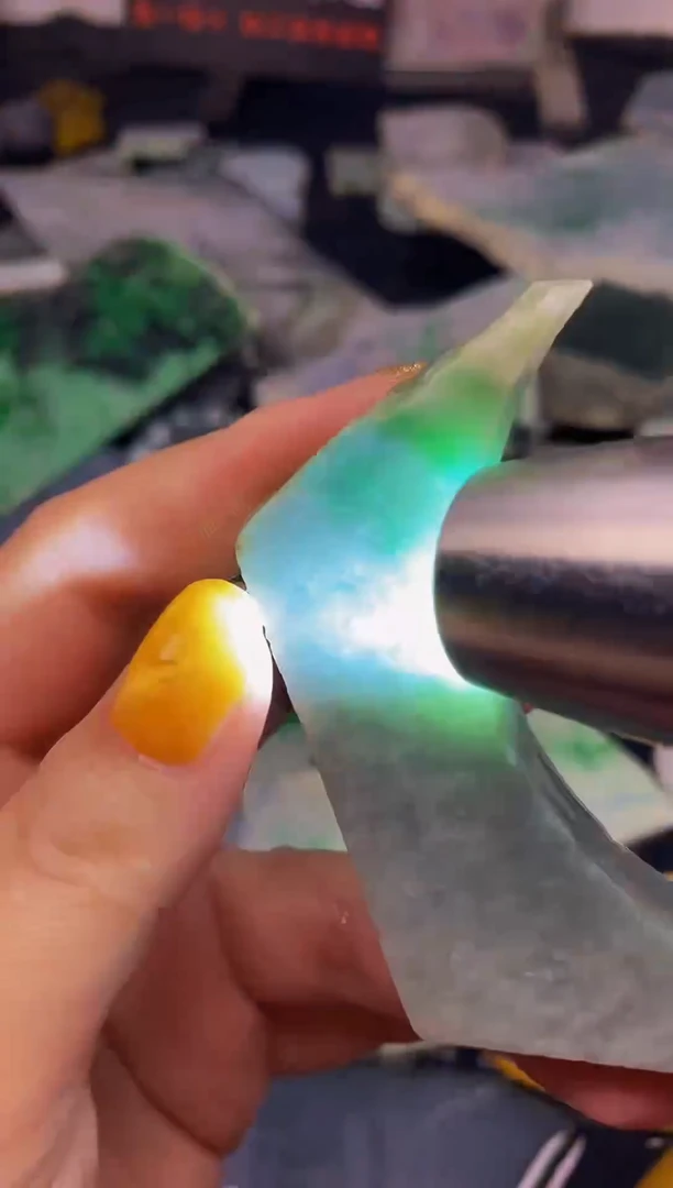 散珠翡翠天然缅甸翡翠A货087