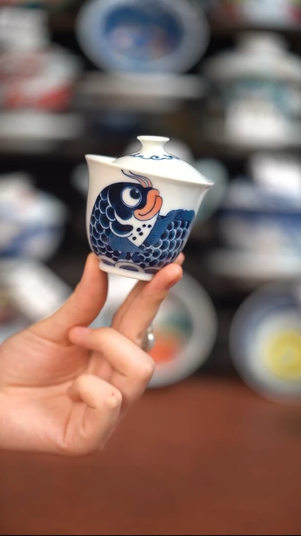 瓷片昨明盖碗（福利价格）