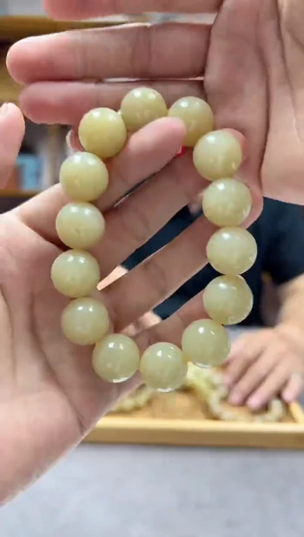 手链未镶嵌和田玉16且末糖