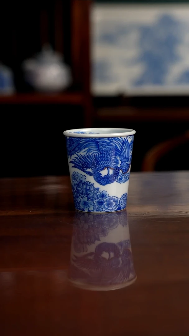 自成堂柴窑 凤可乐杯