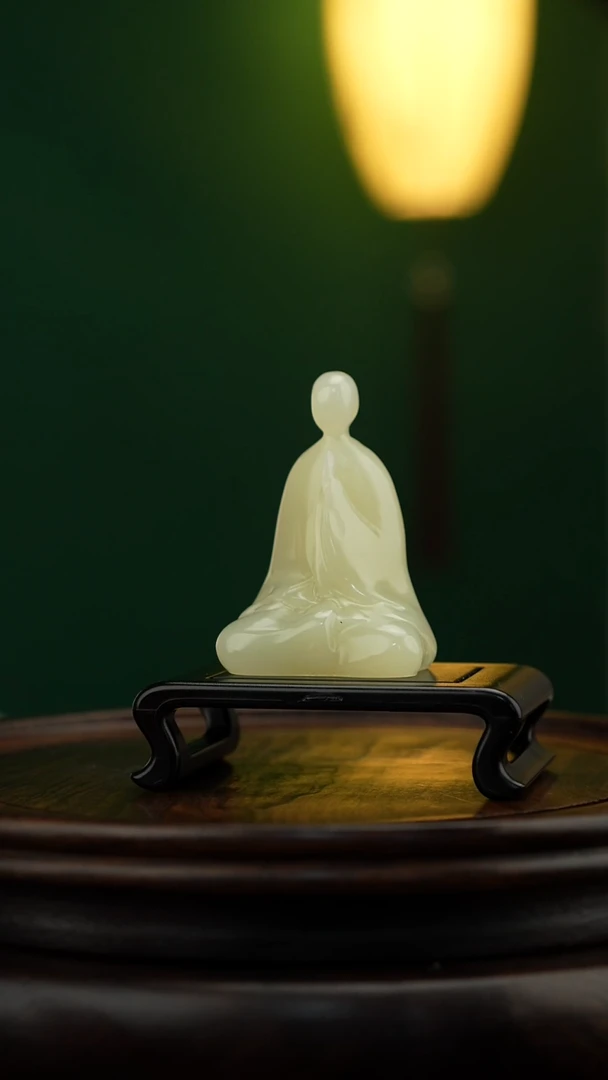 玉【无相佛】天然玉石摆件