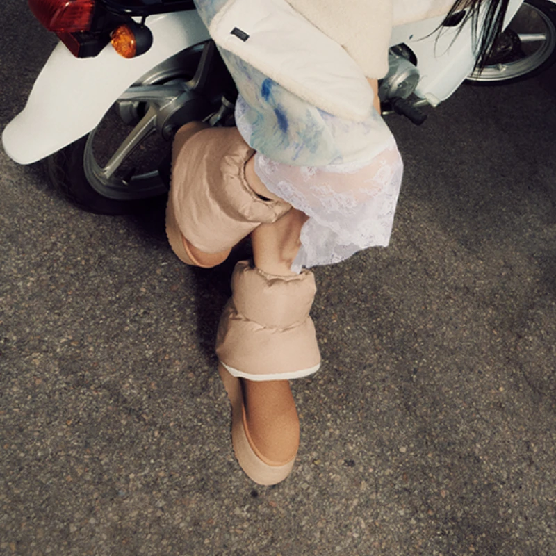 UGG冬季新款女士舒适时尚厚底经典迷你迪普泡芙款明星同款1158275