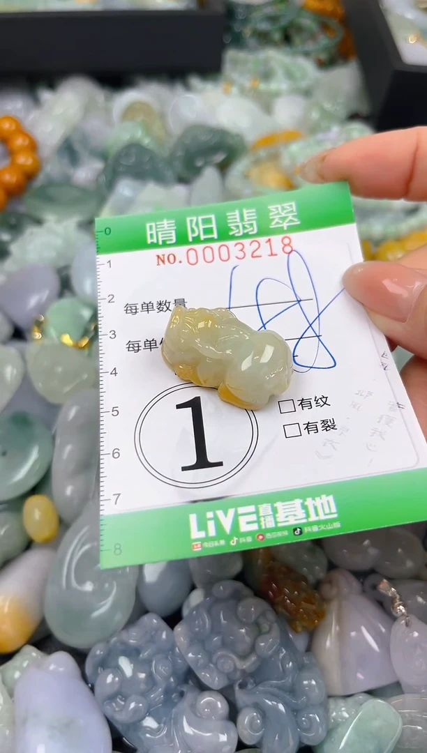 翡翠未镶嵌颈饰闪购0003218