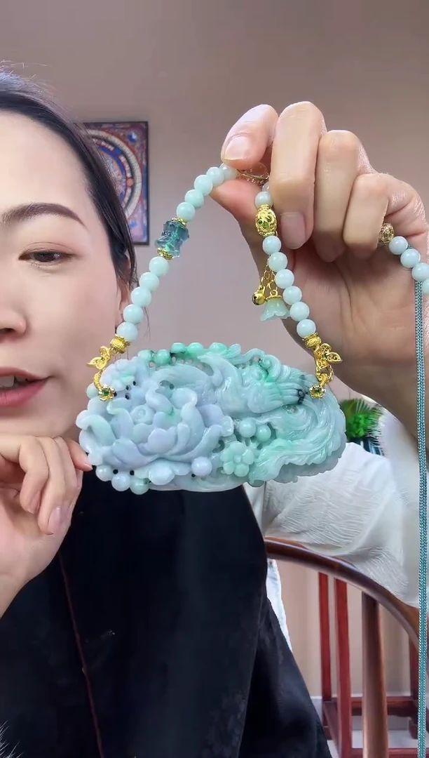 【闪购商品】翡翠颈饰未镶嵌特色原创翡翠颈饰