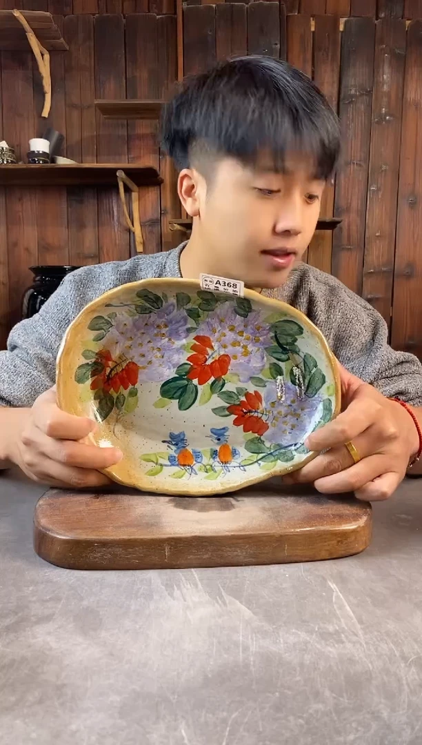 碗368瑕，手工手绘，超值陶瓷！