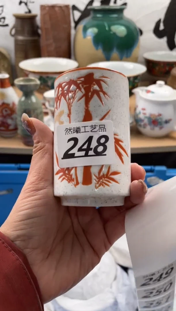 【闪购商品】瓷片248然曦海外工艺品18包邮