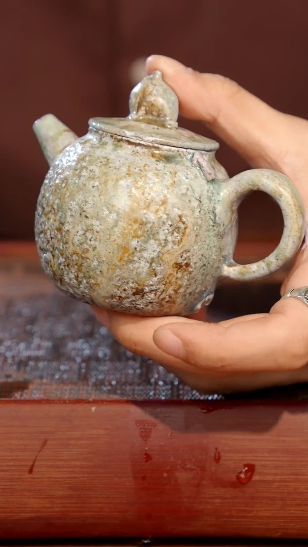 陶瓷奢瓷/瑞寅柴烧茶器（壶）305 微瑕