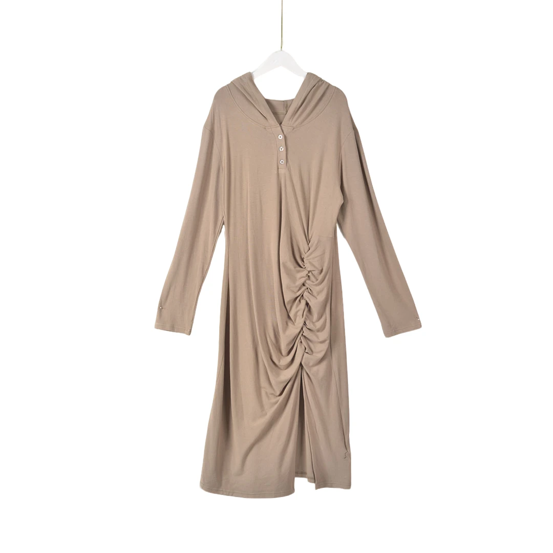 【Y专柜捡漏】深圳中高端女装OLSC-连衣裙4170-驼色