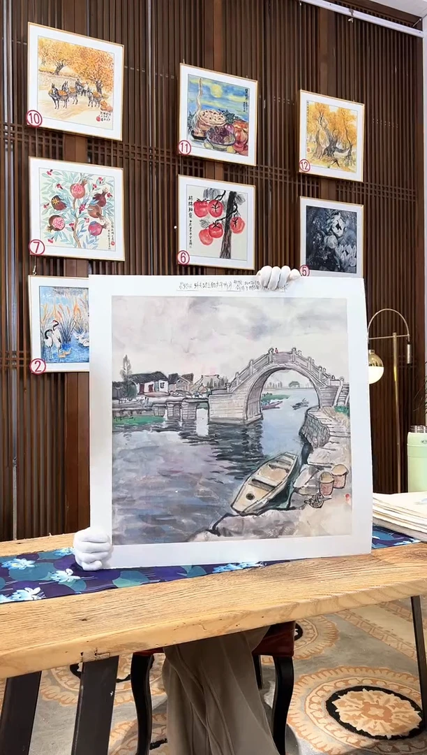 版画版画耿玉琨名章限量版画S