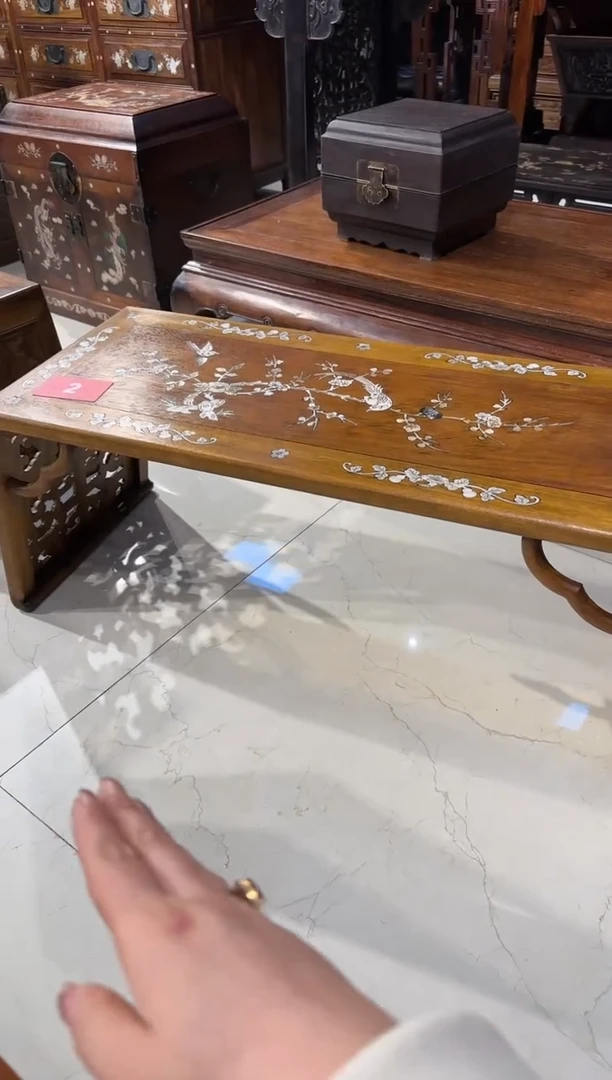 【闪购商品】木木艺缅花鸟踏花枝案桌1280.8888