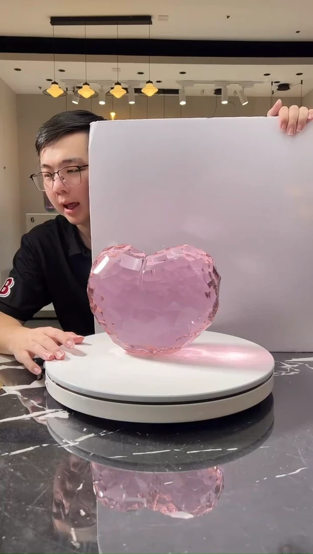 摆件巴比特美学 粉色大号心
