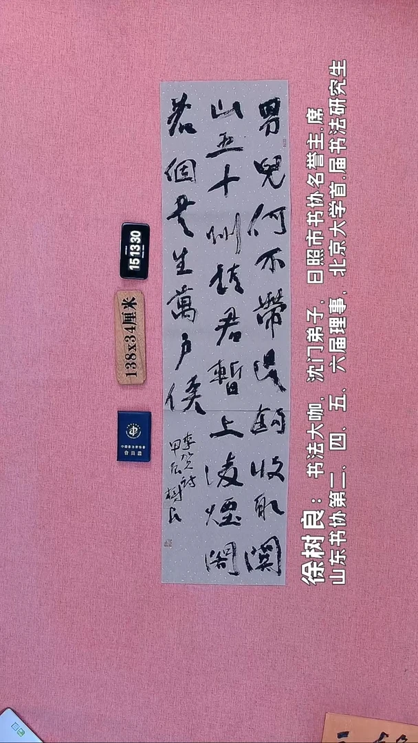 书法242         徐老师书法作品