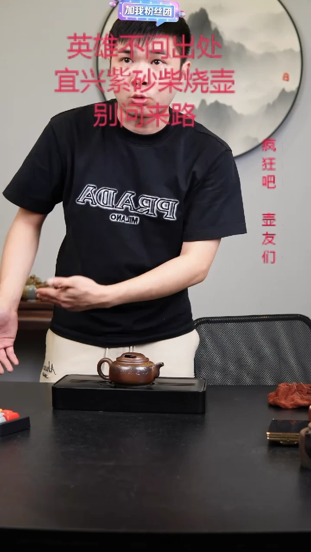 茶壶紫砂原矿紫砂壶柴烧