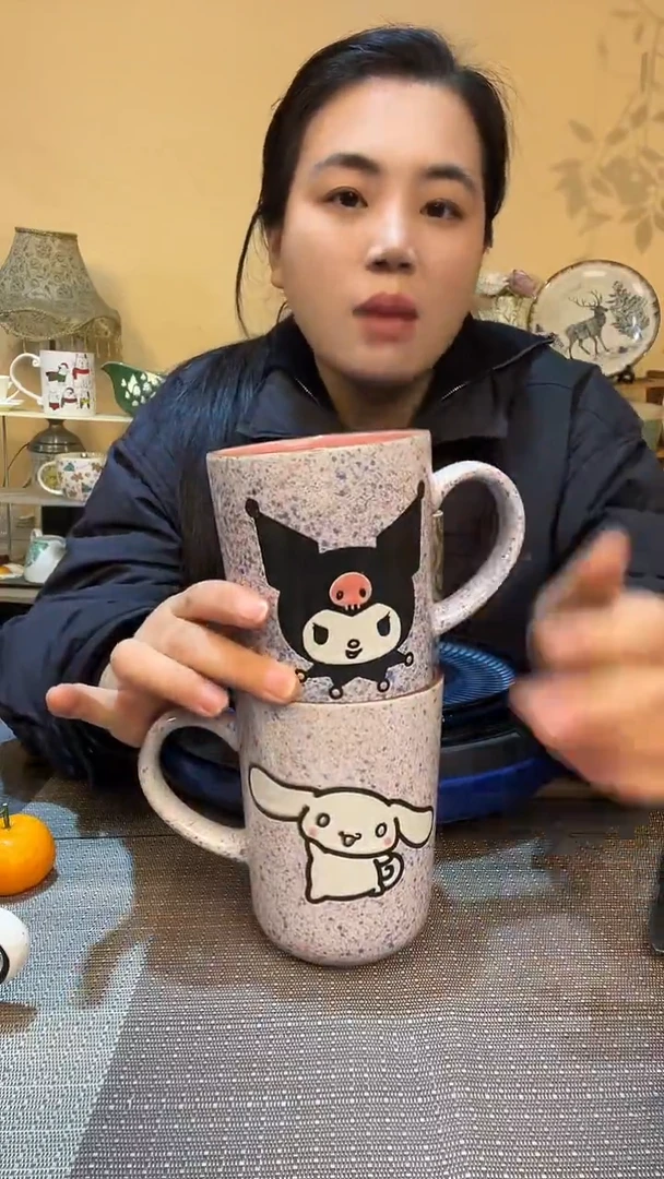 瓷片2个杯子 微瑕介意勿拍