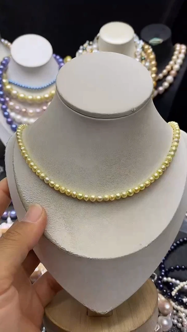 颈饰未镶嵌淡水珍珠多人