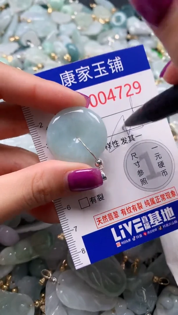 颈饰未镶嵌翡翠4729