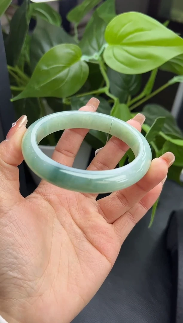 【闪购商品】翡翠手镯未镶嵌K715-6 手镯 59-60圈