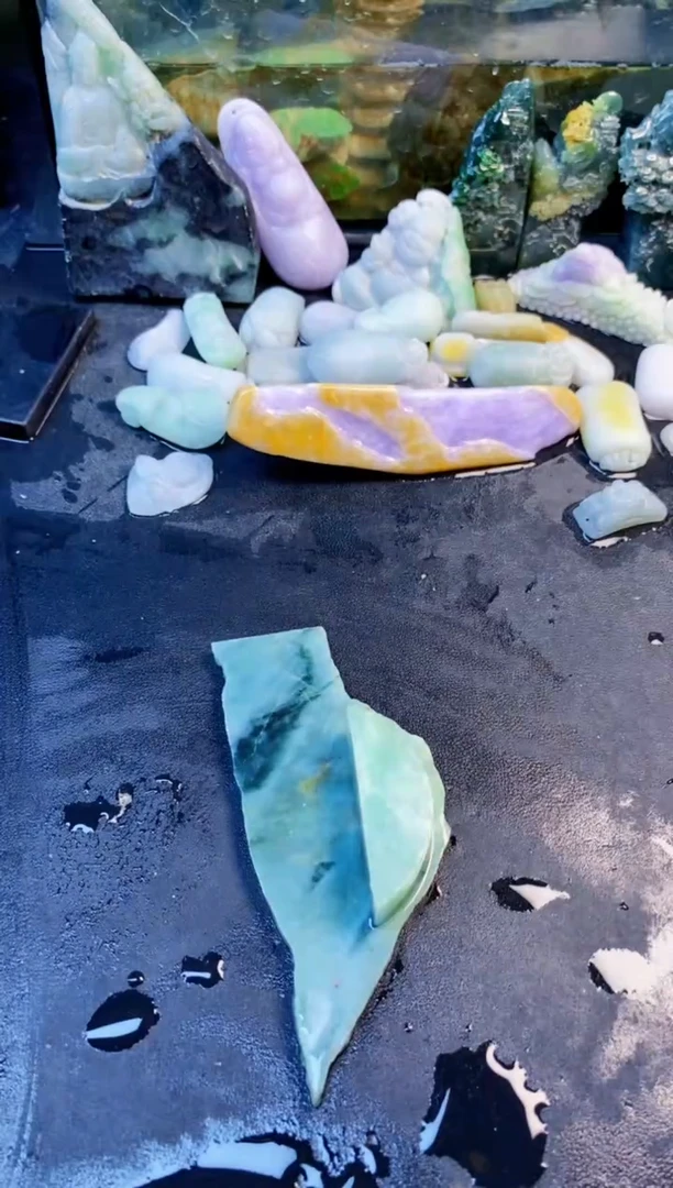 颈饰未镶嵌翡翠天然翡翠188