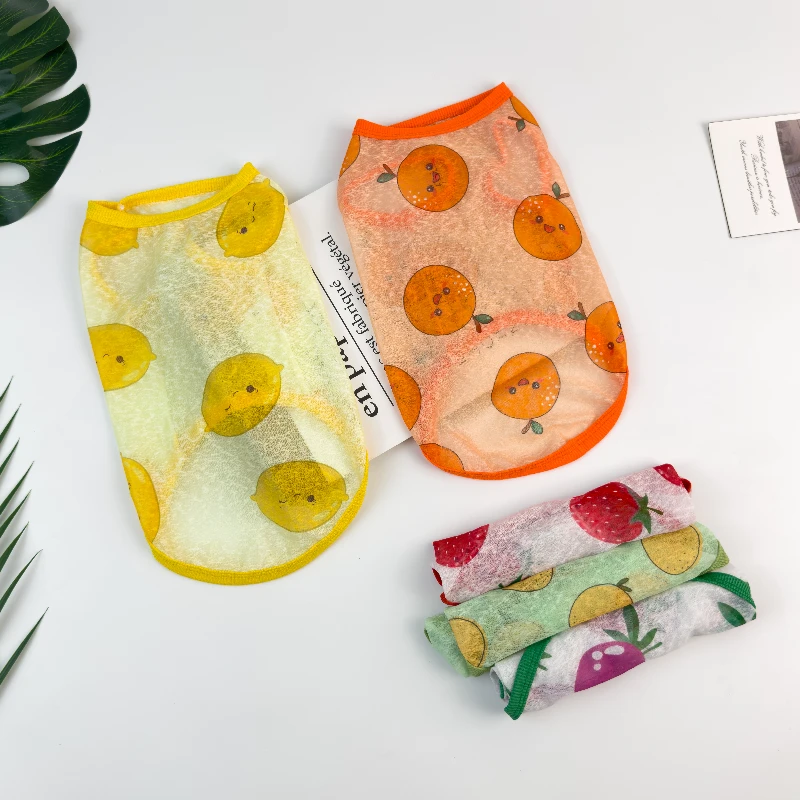 狗狗衣服夏季薄款清凉透气背心大型犬金毛柯基柴犬小型犬防掉毛