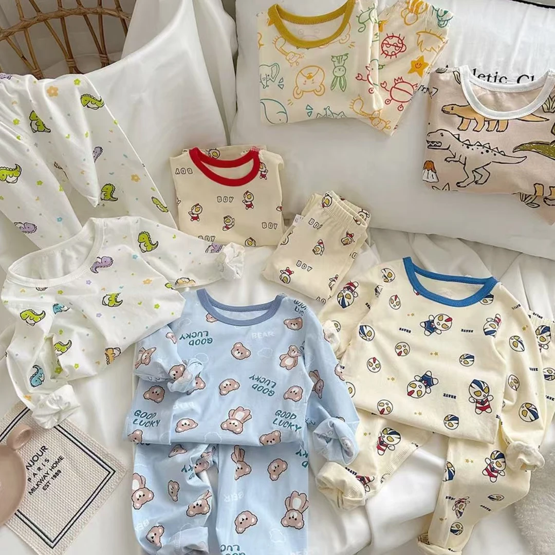 <120-130尺码>儿童无骨内衣家居服新品