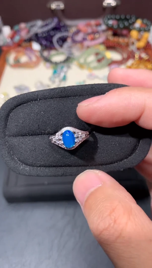 未镶嵌欧泊戒指W113【多样性发其一】