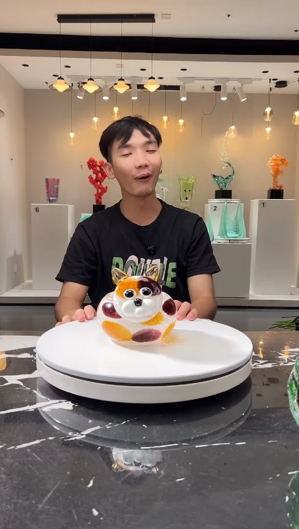 摆件巴比特美学 小狗碗