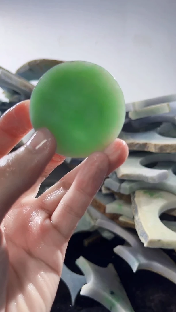 裸石翡翠缅甸翡翠A货文6220