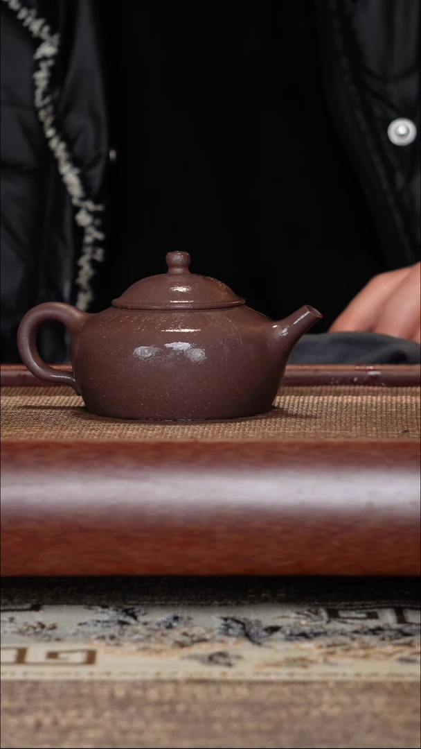 【闪购商品】紫砂茶壶酉禾三式明清风格紫泥刻绘半手工